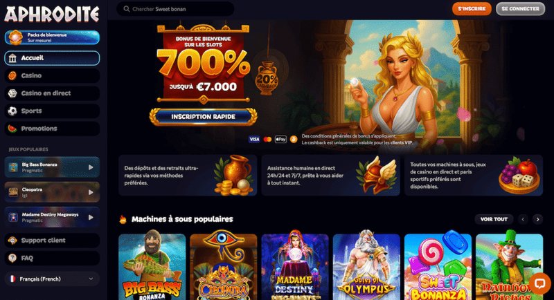 France - aphrodite casino France