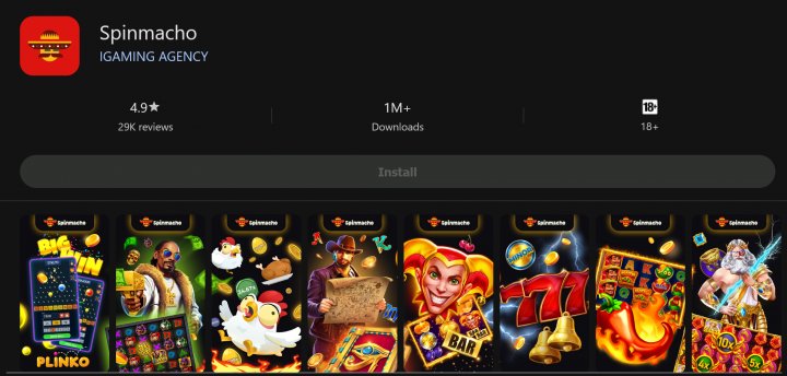 Global - spinmacho free spins